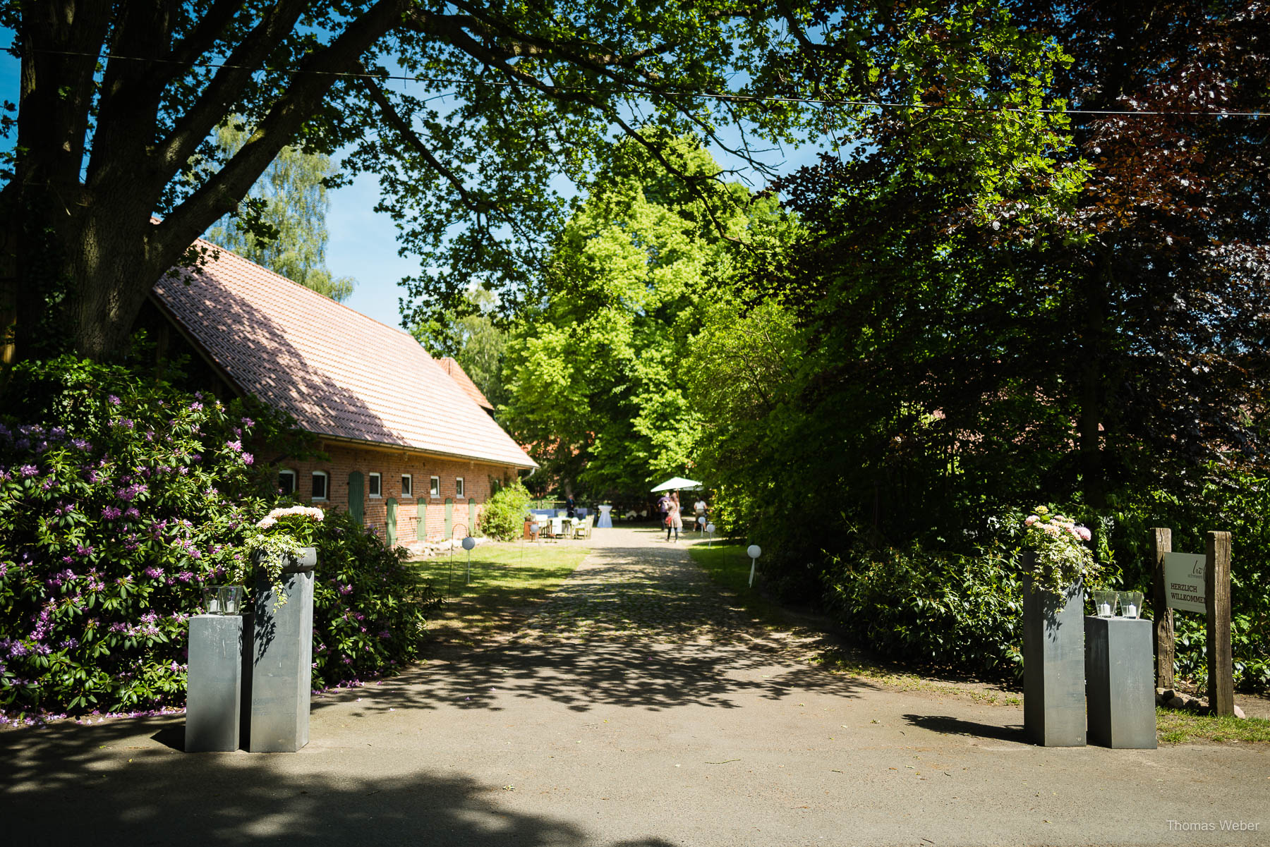 Ankunft & Dekoration auf dem Hof Schweers, Hochzeitsfotograf Thomas Weber aus Oldenburg