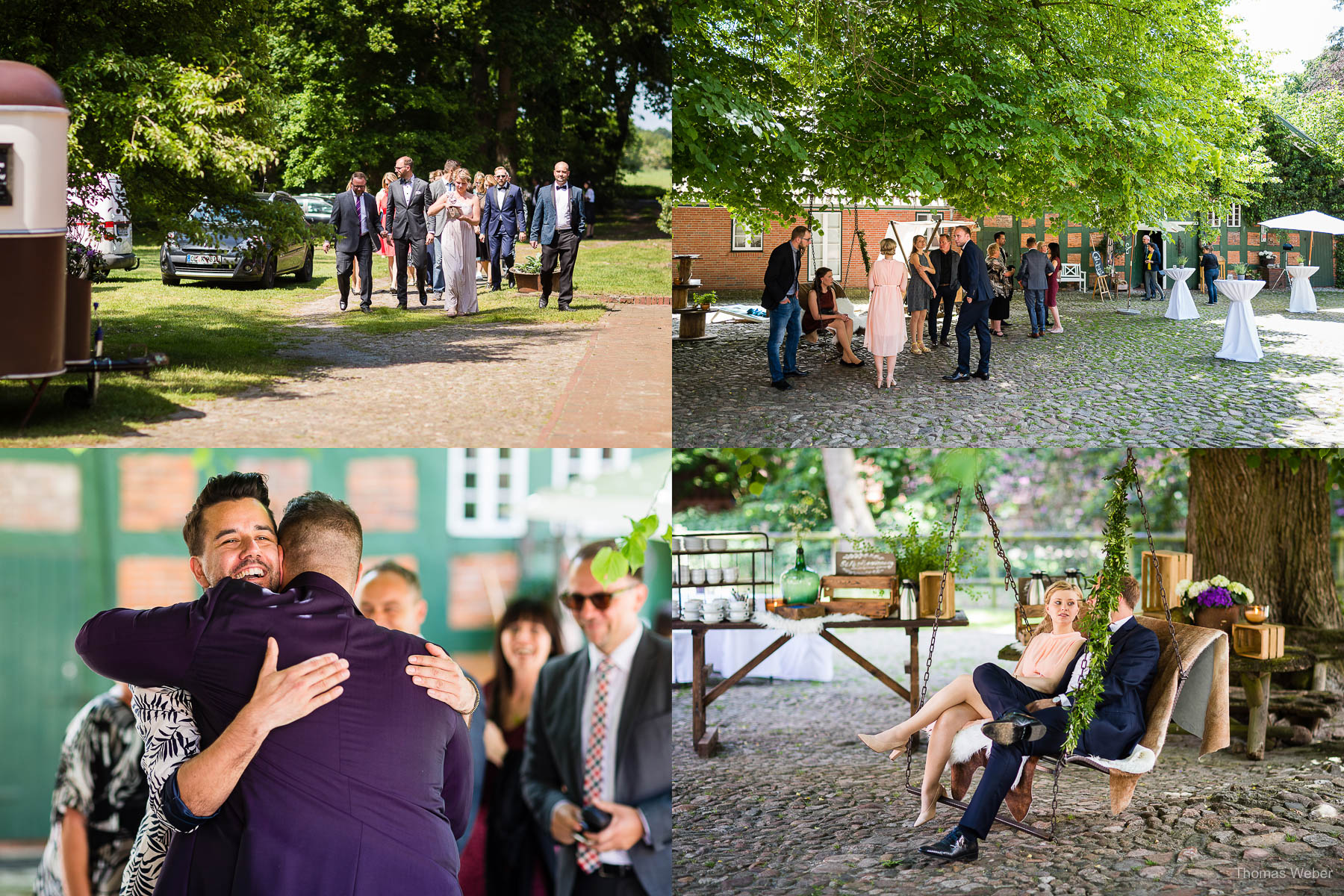 Ankunft & Dekoration auf dem Hof Schweers, Hochzeitsfotograf Thomas Weber aus Oldenburg