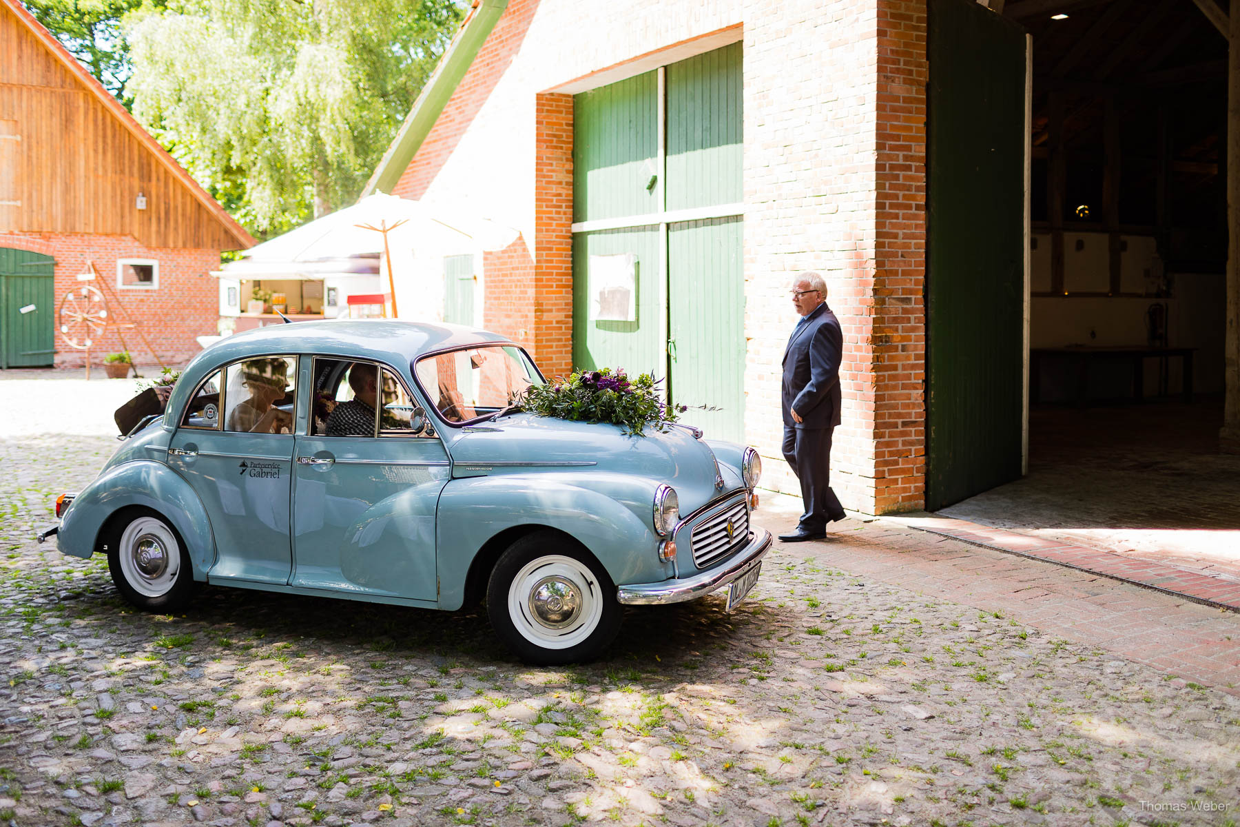 Hochzeit in der Scheune auf dem Hof Schweers, Hochzeitsfotograf Thomas Weber aus Oldenburg