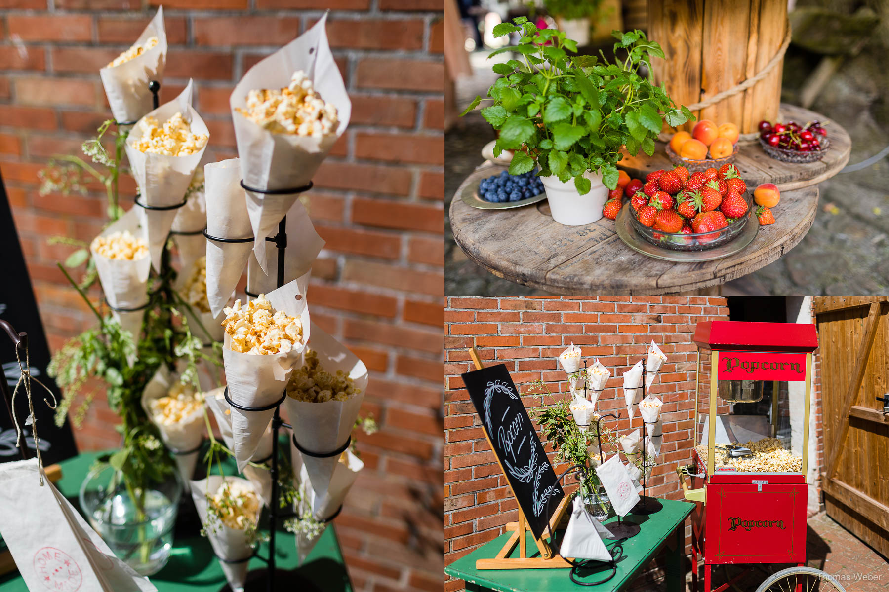 Die wunderschöne und leckere Hochzeitstorte, Hochzeitsfotograf Thomas Weber aus Oldenburg