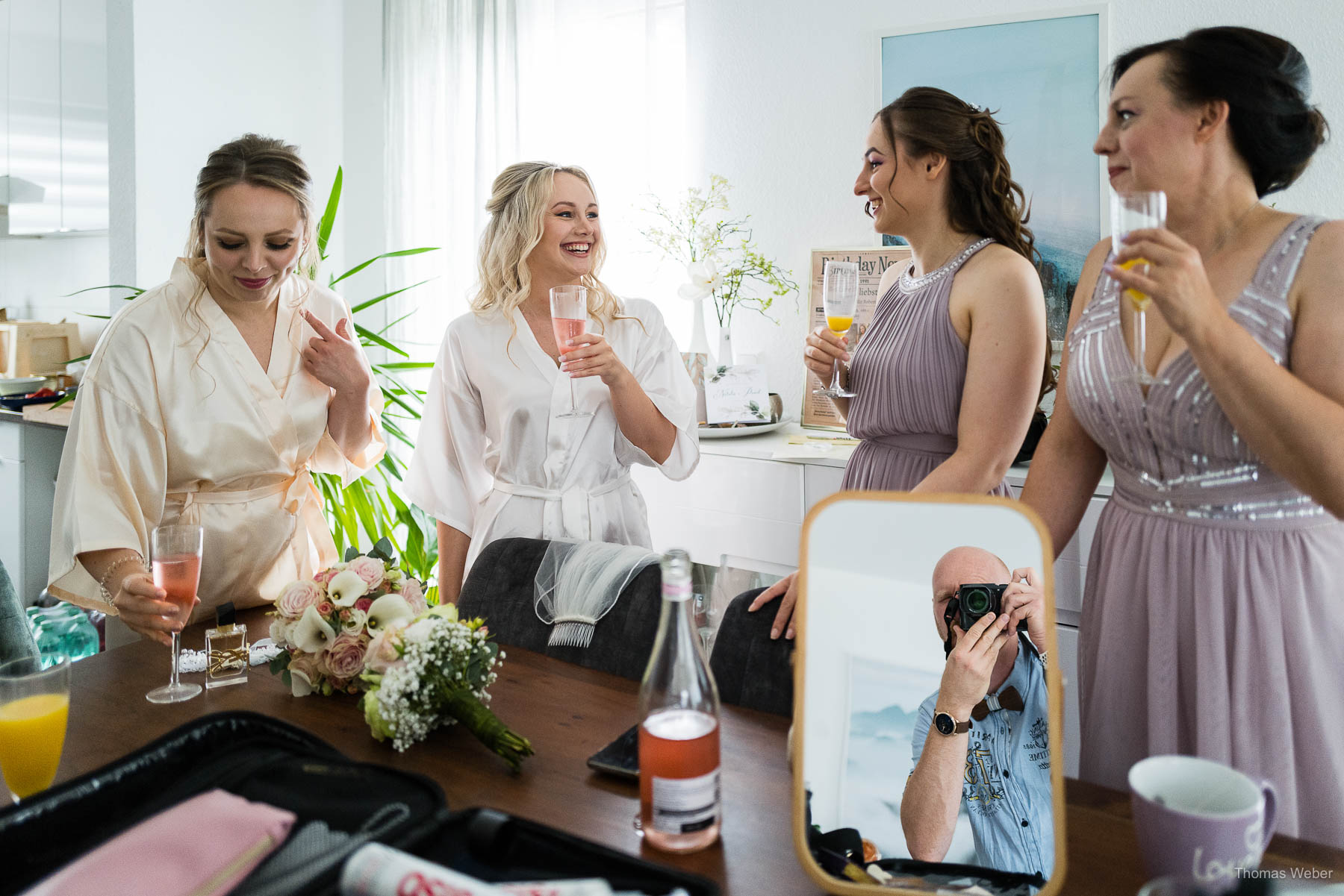 Getting Ready der Braut, Hochzeitsfotograf Thomas Weber aus Oldenburg