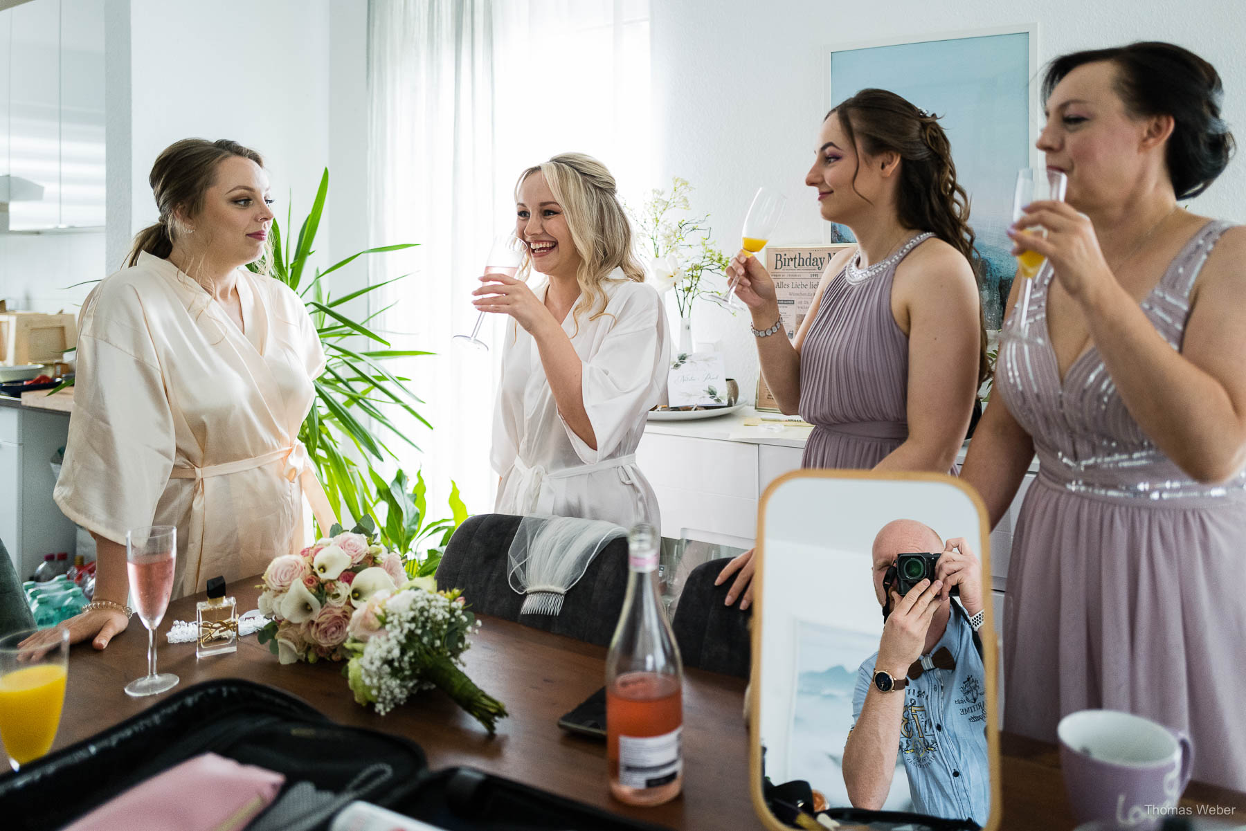 Getting Ready der Braut, Hochzeitsfotograf Thomas Weber aus Oldenburg