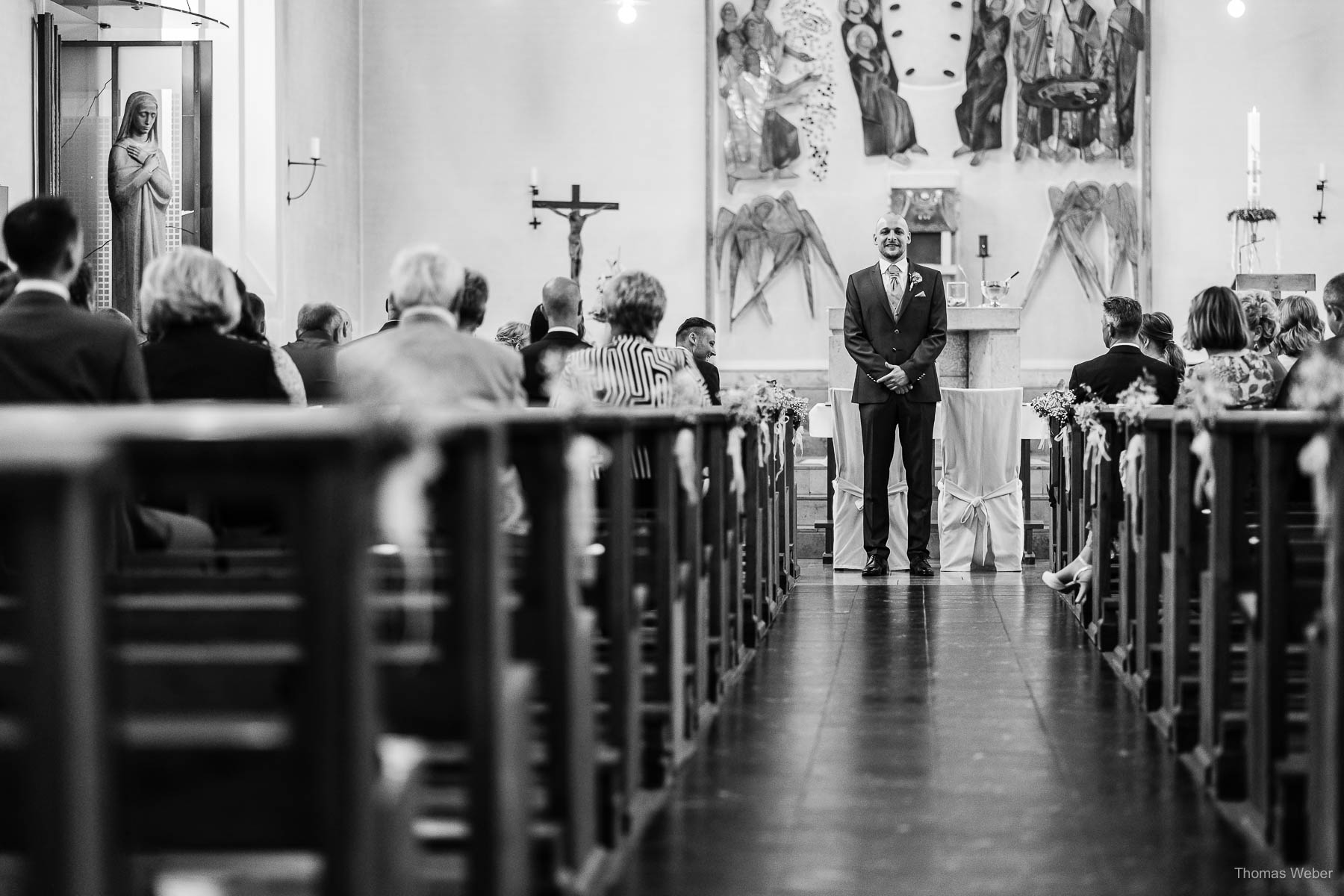 Kirchliche Trauung in Oldenburg, Hochzeitsfotograf Thomas Weber