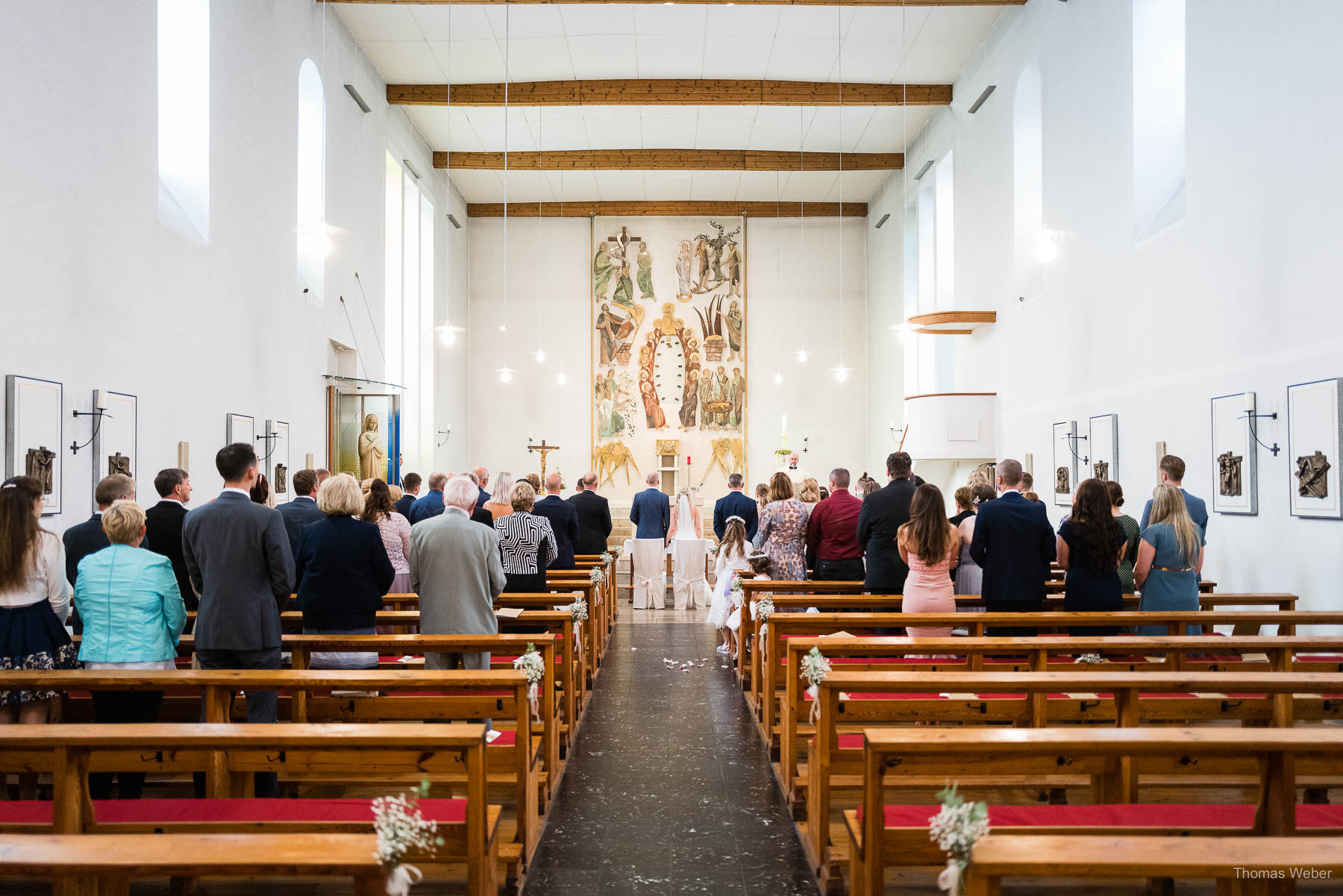 Kirchliche Trauung in Oldenburg, Hochzeitsfotograf Thomas Weber