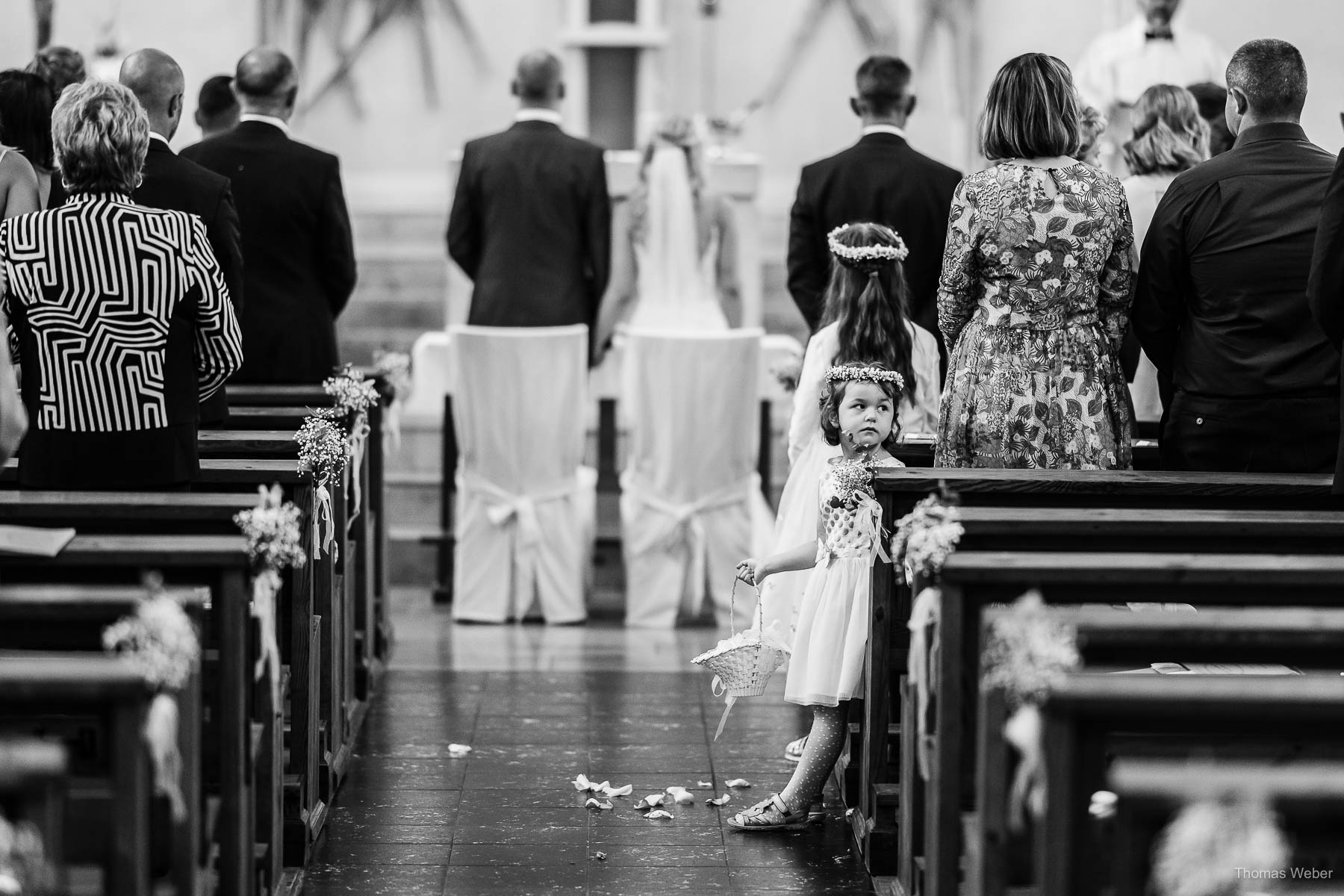 Kirchliche Hochzeit in Oldenburg, Hochzeitsfotograf Thomas Weber