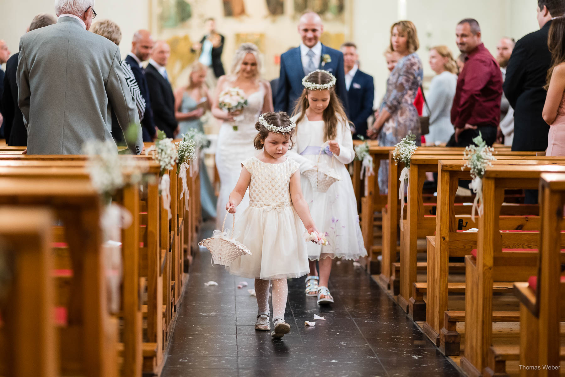 Kirchliche Hochzeit in Oldenburg, Hochzeitsfotograf Thomas Weber